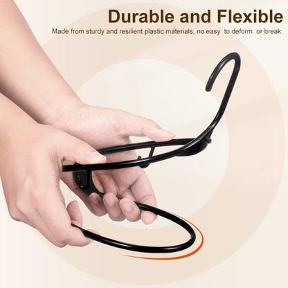 HOUSE DAY 16.5x9.3 Inch Plastic Hangers 60 Pack