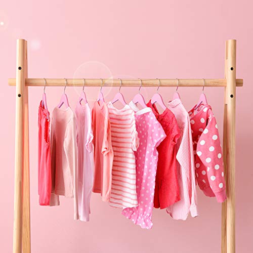Wooden Kids Hanger | Hot Pink | 20 Pack | House Day